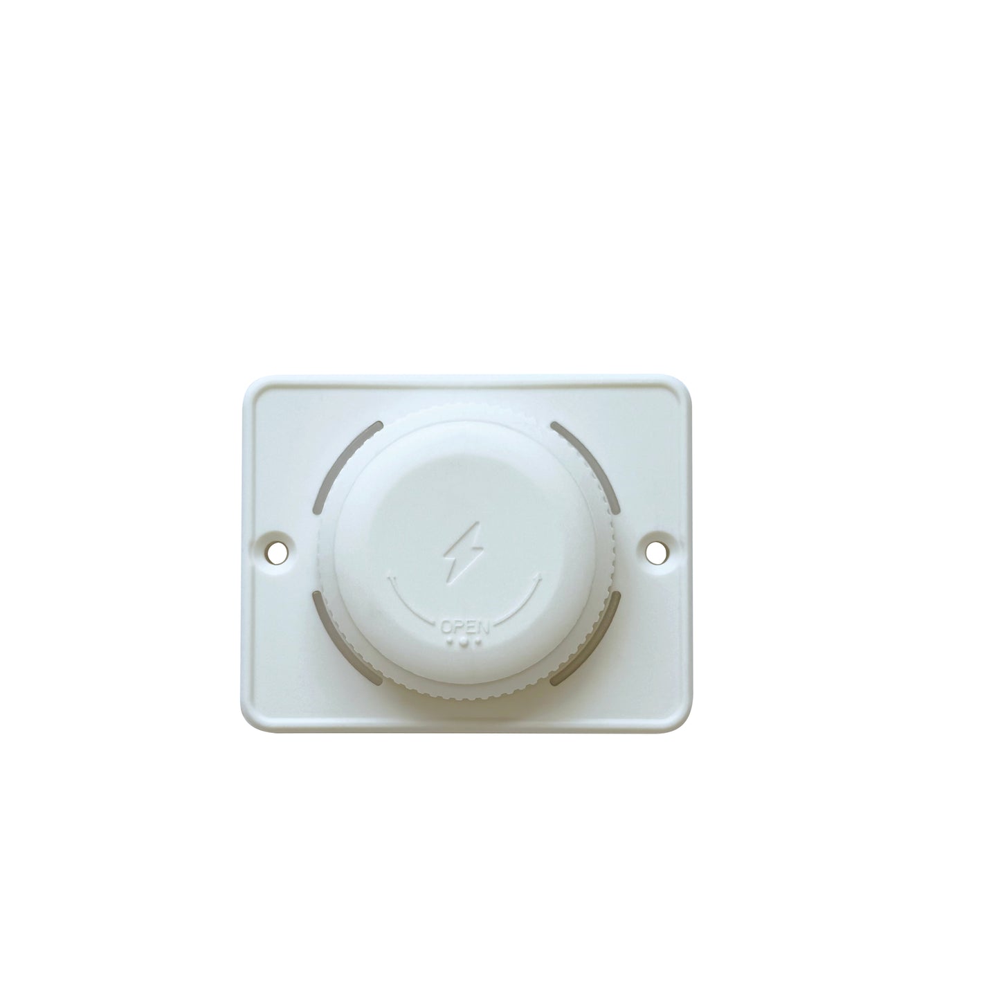Flush Mount Charger – White 50W 12/24 Volt Dual USB (30W USB-C + 20W USB-A)